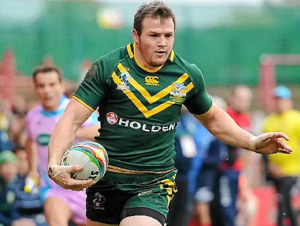 TRY TIME: Brett Morris leaves a US defender in his wake on the way to the tryline in their World Cup quarter-final. TRY TIME: Brett Morris leaves a US defender in his wake on the way to the tryline in their World Cup quarter-final.